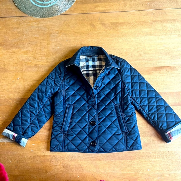 Burberry Jackets & Coats Burberry Toddler Black Jacket Poshmark